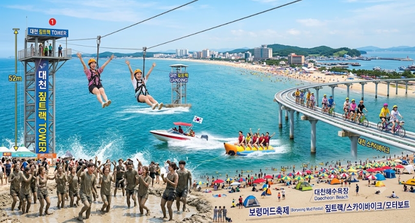 대천해수욕장 액티비티